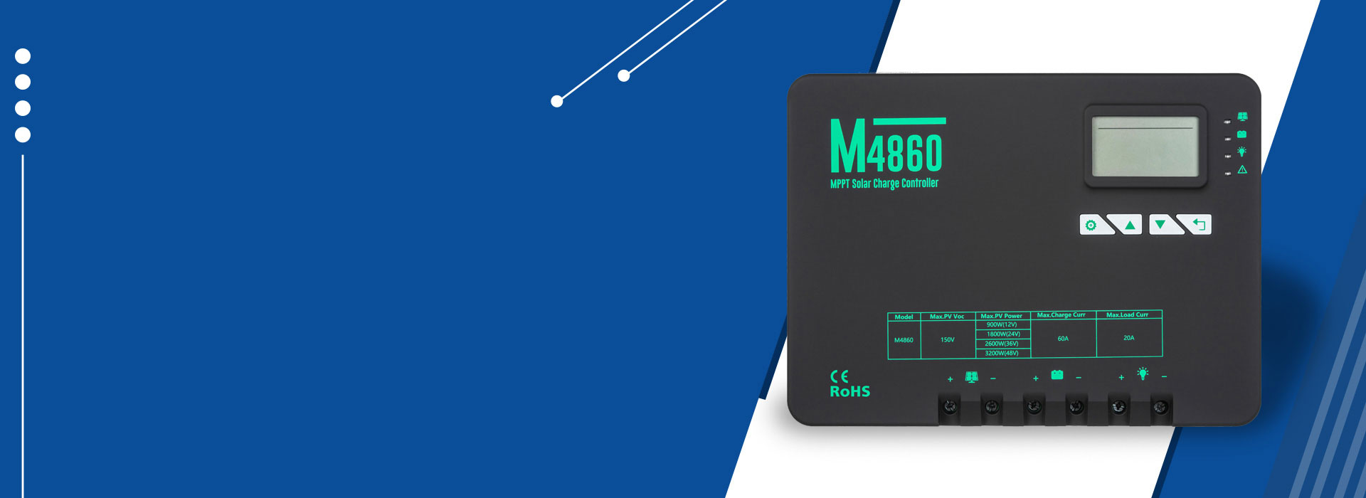 60A DC MPPT Charge Controller