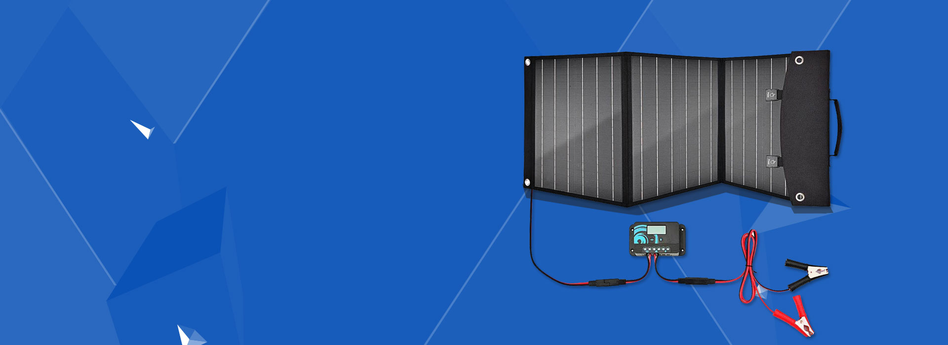 120W Solar Kit with New 20A PWM Controller