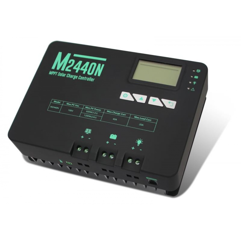 12V/24V 40Amp MPPT Charge Controller